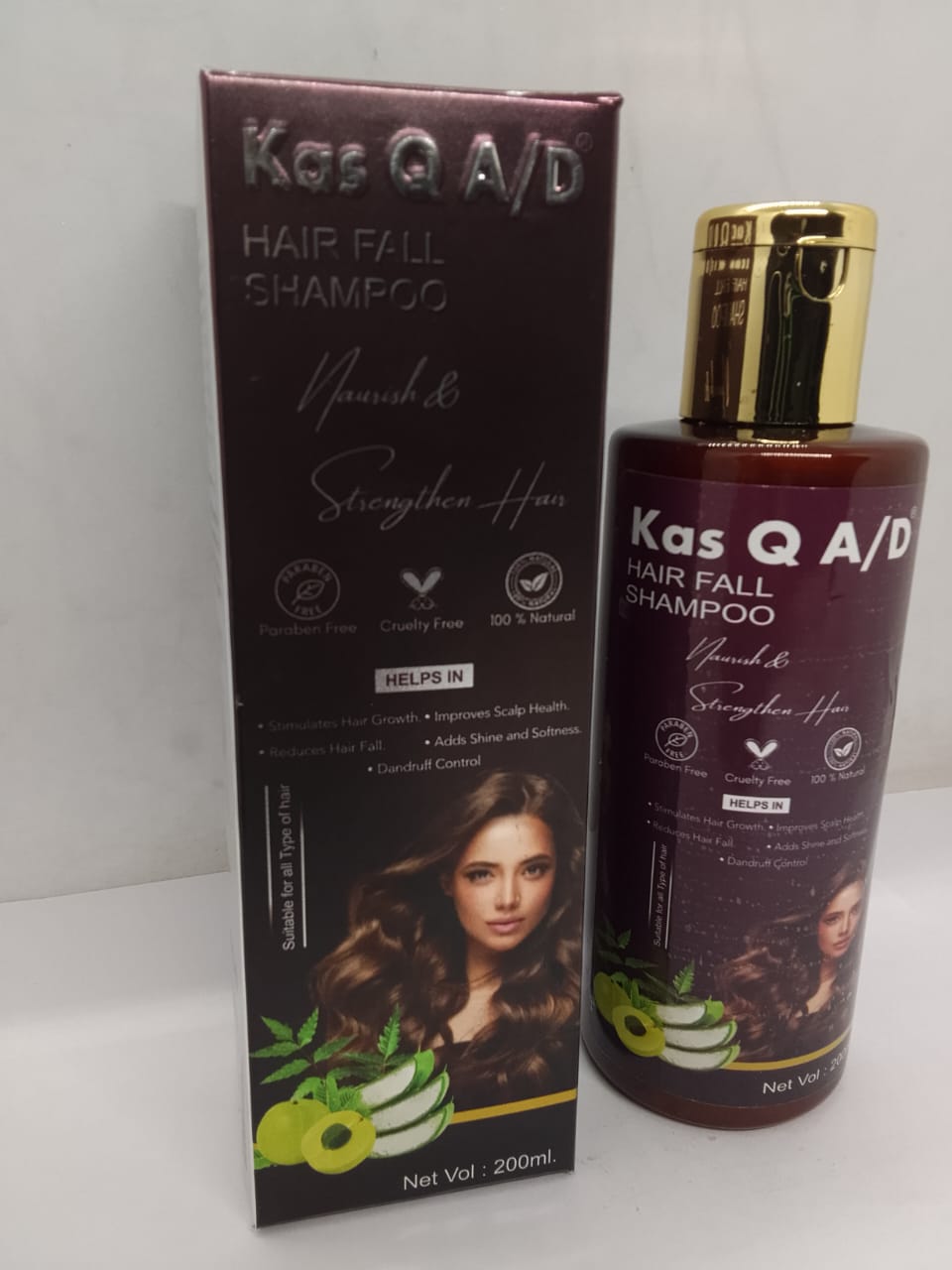 KAS Q A/D HAIR FALL SHAMPOO